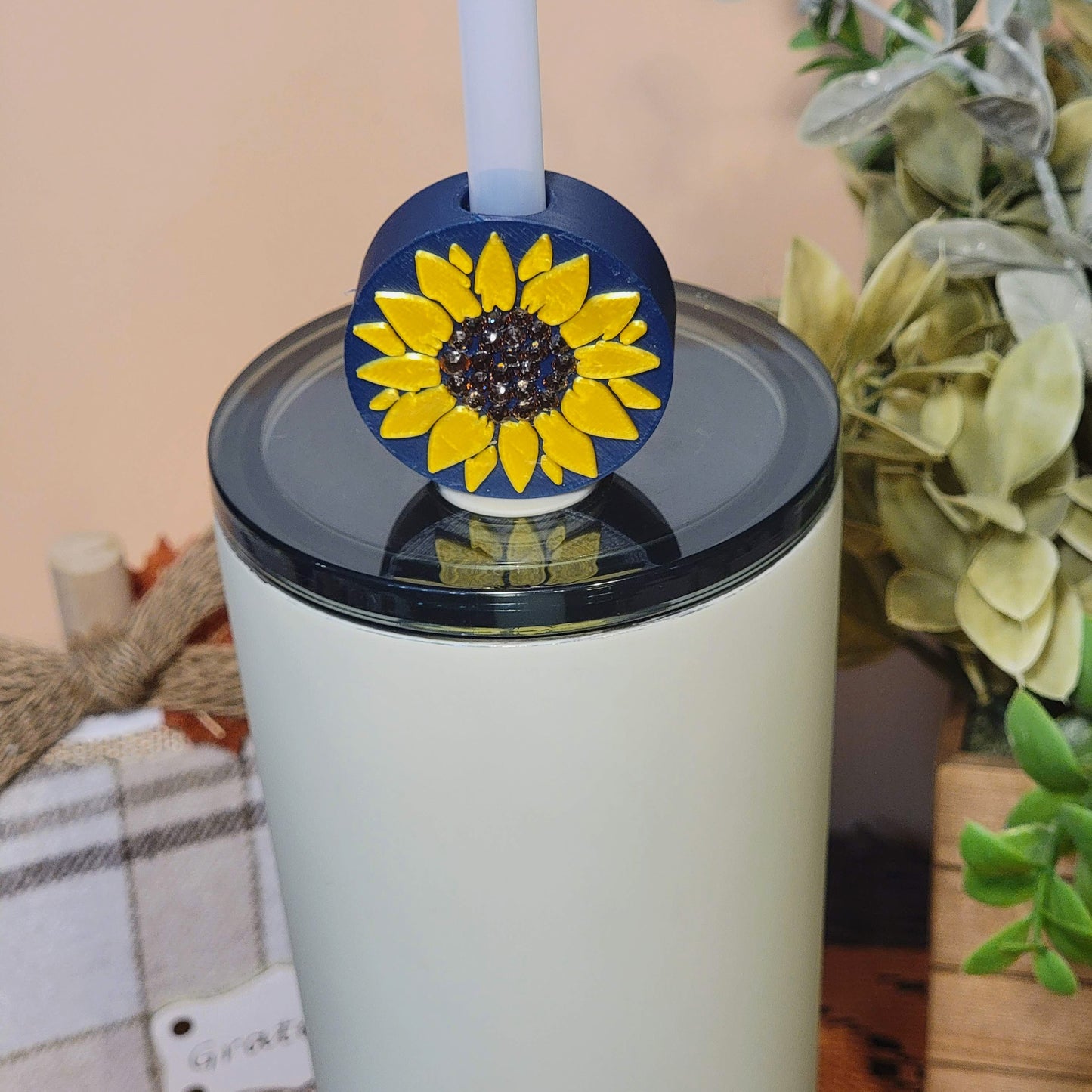 Sunflower Straw Topper