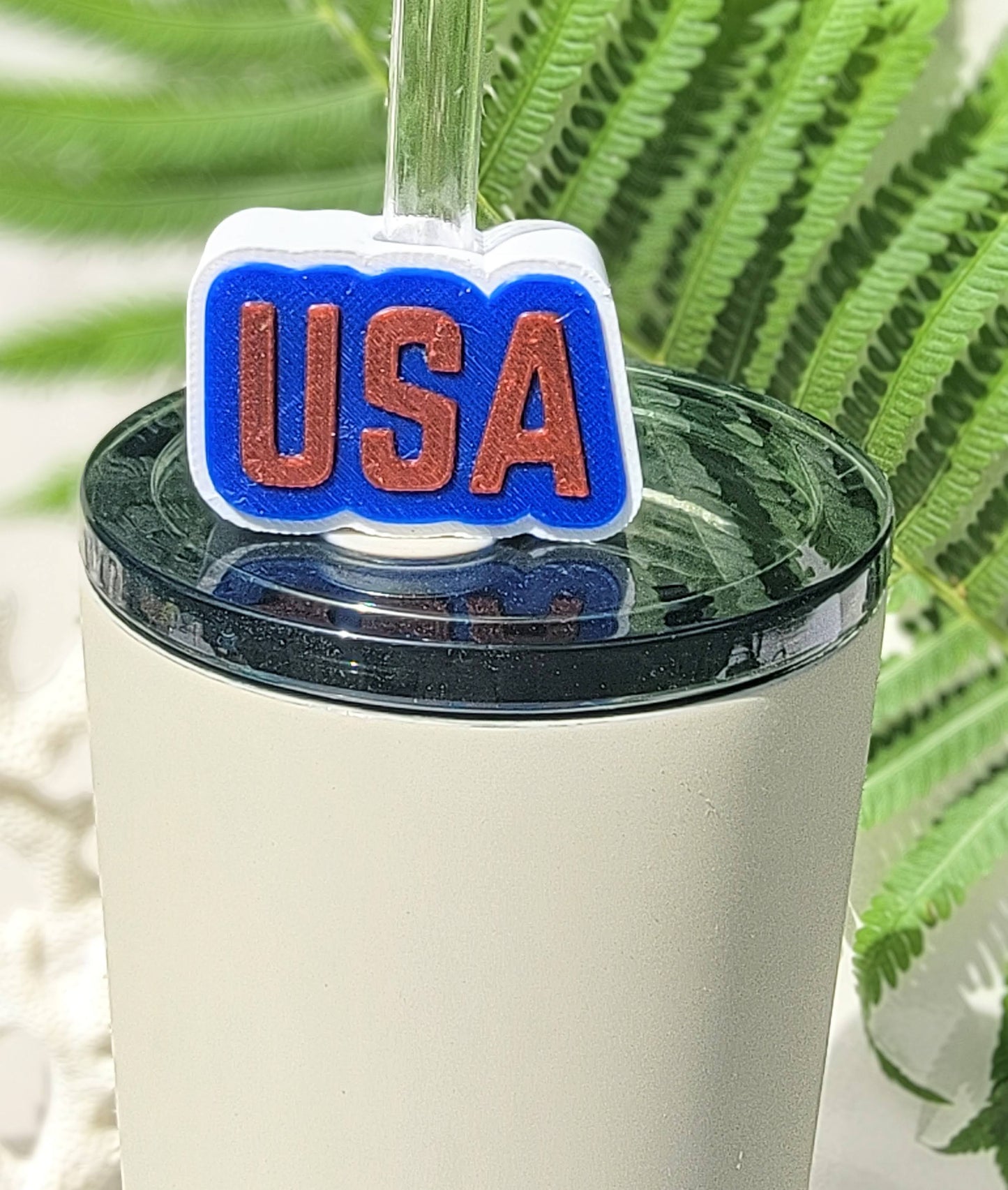 USA Straw Topper