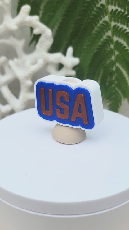 USA Straw Topper
